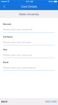 Selected Institution Page Selected Institution Page