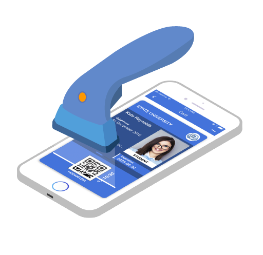 Barcode Scanner Digital Bus Pass