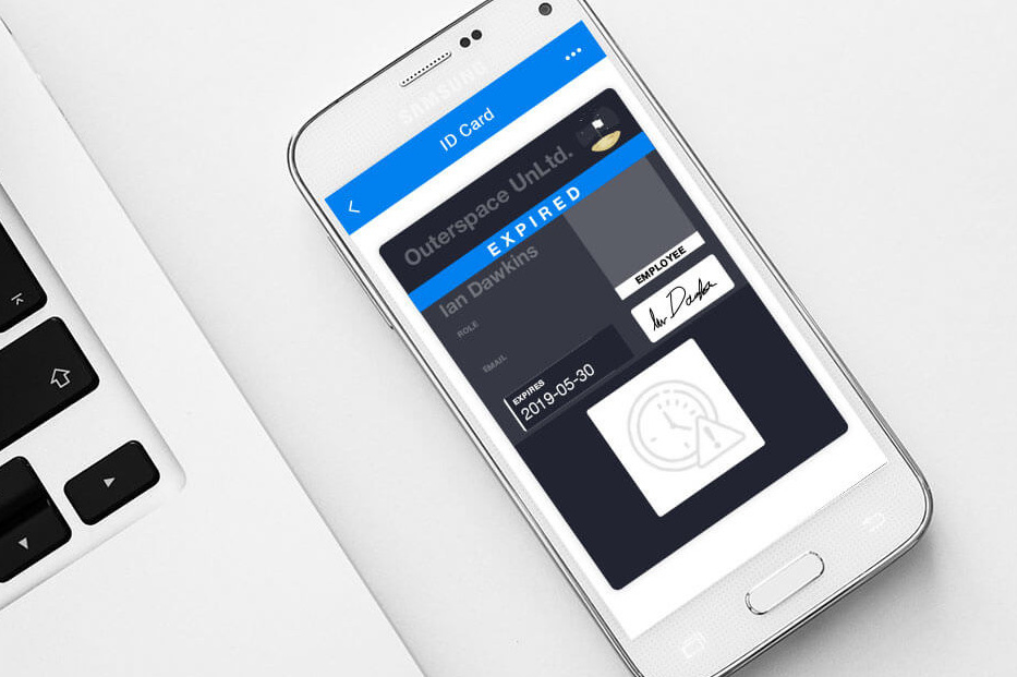 temporary ID cards Automatic Expiration Dates