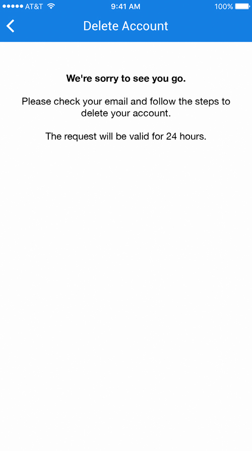 email confirmation