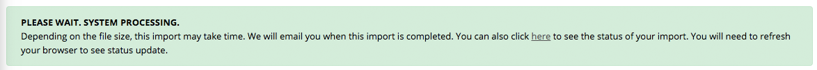 system processing system processing