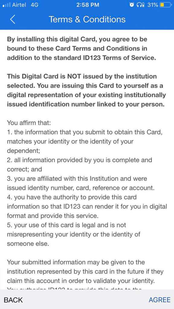 terms and condition