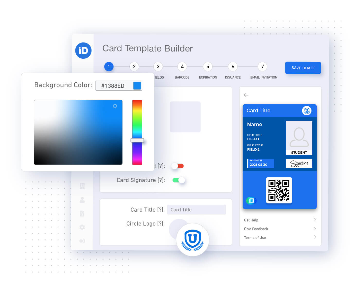 Design and manage digital ID cards