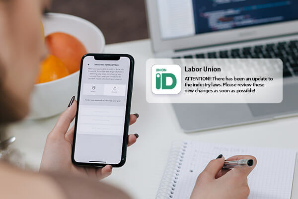 Union notifications Union notifications